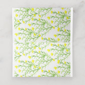 Vrijgezellenfeest Bloemen Krans Plaats Kaarten Plaatskaartje (Binnenkant ongevouwen)