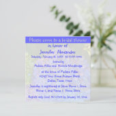 vrijgezellenfeest Blue Hydrangea Kaart (Staand voorkant)