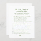 Vrijgezellenfeest Blue Scavenger Hunt (Voorkant / Achterkant)