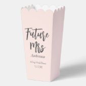 Vrijgezellenfeest Blush Pink Future Mrs Favor Box Bedankdoosjes (Voorkant)