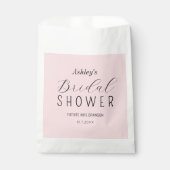 Vrijgezellenfeest Blush Roze Favor Tassen Bedankzakje (Voorkant)
