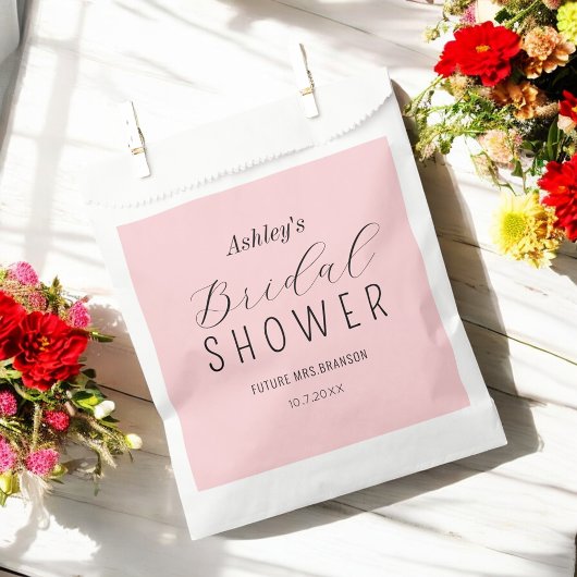 Vrijgezellenfeest Blush Roze Favor Tassen Bedankzakje