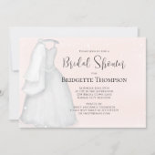 Vrijgezellenfeest Blush Roze Minimalistische Trouw Kaart (Voorkant)