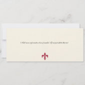 Vrijgezellenfeest Boarding Pass naar Parijs Frankr Kaart (Achterkant)