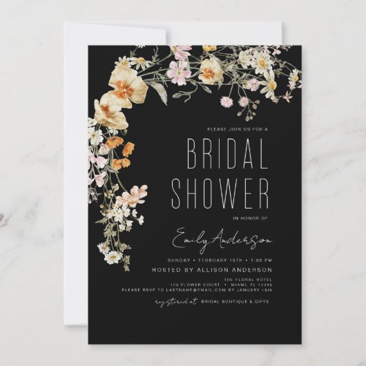 Vrijgezellenfeest Boho Elegant Kaart (Voorkant)