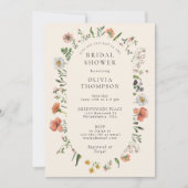 Vrijgezellenfeest  Boho Summer Wildflower Arch Kaart (Voorkant)