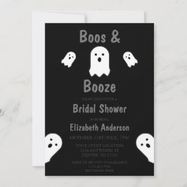 Vrijgezellenfeest Boos en Booze Halloween Kaart