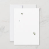 Vrijgezellenfeest Botanisch Eucalyptus Greenery Sc Kaart (Achterkant)