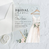 Vrijgezellenfeest botanische eucalyptus rustiek acryl uitnodigingen