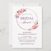 Vrijgezellenfeest Bourgogne Geometrische Lente Blo Kaart (Voorkant)