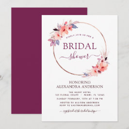 Vrijgezellenfeest Bourgogne Geometrische Lente Blo Kaart