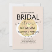 Vrijgezellenfeest Breakfast Pancakes Brunch Uitnod Kaart (Voorkant)