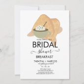 Vrijgezellenfeest Breakfast Waffles Brunch Coffee Kaart (Voorkant)