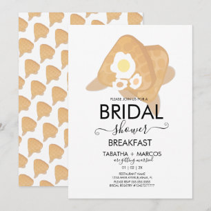 Vrijgezellenfeest Breakfast Waffles Brunch Eggs Kaart