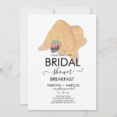 Vrijgezellenfeest Breakfast Waffles Brunch Invitat Kaart (Voorkant)