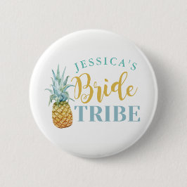 vrijgezellenfeest Bride Badges Bachelorette Pineap Ronde Button 5,7 Cm