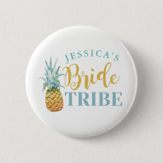 vrijgezellenfeest Bride Badges Bachelorette Pineap Ronde Button 5,7 Cm