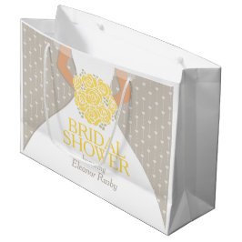 Vrijgezellenfeest Bride gepersonaliseerde cadeauta Large Cadeautasje