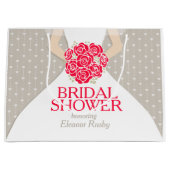 Vrijgezellenfeest bride persoonlijke cadeautas (Voorkant)