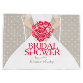 Vrijgezellenfeest bride persoonlijke cadeautas (Achterkant)