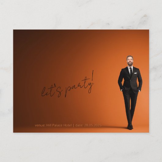 Vrijgezellenfeest Briefkaart (Voorkant)