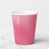 Vrijgezellenfeest Bright Boho Ombre Papieren Bekers (Achterkant)