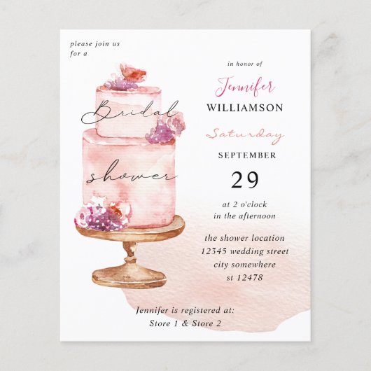 Vrijgezellenfeest brochure met roze tas (Voorkant)