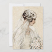 Vrijgezellenfeest  bruid kaart (Voorkant)