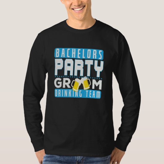Vrijgezellenfeest Bruidegom T-shirt (Voorkant)