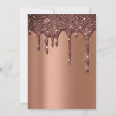 Vrijgezellenfeest bruiloft bruine doppen kaart (Achterkant)