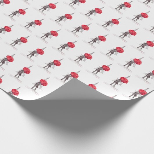 Vrijgezellenfeest Bruiloft Jubileum inpakpapier (Hoek)