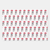 Vrijgezellenfeest bruiloft Jubileum romantisch sch Inpakpapier Vel (Voorkant)