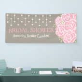 Vrijgezellenfeest bruiloft naam banner (Beurs)