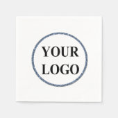 Vrijgezellenfeest bruiloft servetten ADD LOGO (Voorkant)