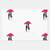 vrijgezellenfeest bruiloft verpakkingspapier inpakpapier vel (Voorkant 2)