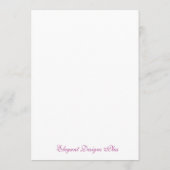 Vrijgezellenfeest Brunch Advice Card Advieskaart (Achterkant)