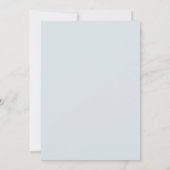 VRIJGEZELLENFEEST | Brunch en Bubble Dusty Blue Fl Kaart (Achterkant)