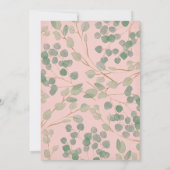 Vrijgezellenfeest Brunch en Bubbly uitnodiging (Achterkant)