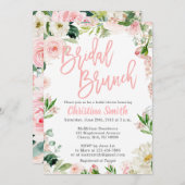 vrijgezellenfeest Brunch Floral Kaart (Voorkant / Achterkant)