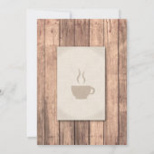 Vrijgezellenfeest Brunch Friends Coffee Lunch Invi Kaart (Achterkant)