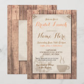 Vrijgezellenfeest Brunch Friends Coffee Lunch Invi Kaart (Voorkant / Achterkant)