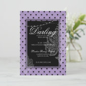 Vrijgezellenfeest brunch met de bruid kaart (Staand voorkant)