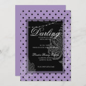 Vrijgezellenfeest brunch met de bruid kaart (Voorkant / Achterkant)