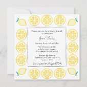 vrijgezellenfeest Brunch Uitnodiging (Voorkant)