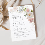 Vrijgezellenfeest Brunch Wildflower Boho Elegant Kaart<br><div class="desc">Vier de blozende aanstaande bruid met ons Vrijgezellenfeest Brunch Wildflower Boho Elegant Invitation. Deze prachtige uitnodiging legt de essentie van romance en grilligheid vast, het mengen van wilde bloemen charme met bohemian elegantie. Delicaat versierd met bloeiende wilde bloemen, het ontwerp zet een pittoresk tafereel voor een heerlijke vrijgezellenfeesten brunch. Met...</div>