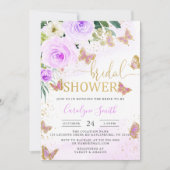 Vrijgezellenfeest Butterfly-uitnodiging Kaart (Voorkant)