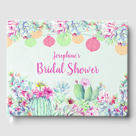 Vrijgezellenfeest Cactus Succulenten Lantaarns Gastenboek