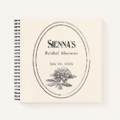 Vrijgezellenfeest Cadeau Notitieboek | Antiek wit (Voorkant)