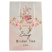 Vrijgezellenfeest Cadeautas – Tea Party Theme (Achterkant)