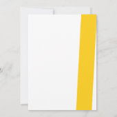 Vrijgezellenfeest California Poppies Kaart (Achterkant)